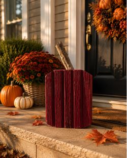 Handmade Rustic Wooden Pumpkin Fall Decor