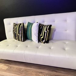 White Sofa And Chair 