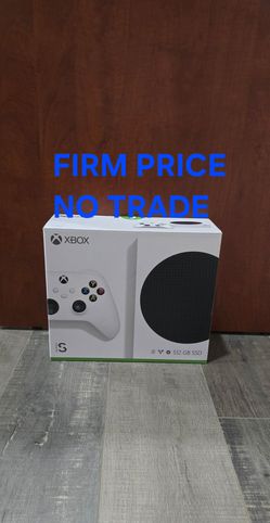 BRAND NEW XBOX SERIES S , FIRM PRICE, NO TRADE, READ DESCRIPTION FOR D
