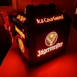 Jagermeister Tap Machine JEMUS Model 3 Bottle Shot Dispenser Chiller
