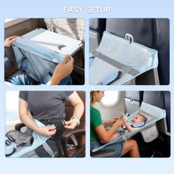 Hamaca de viaje para bebés SkyNest" para aviones