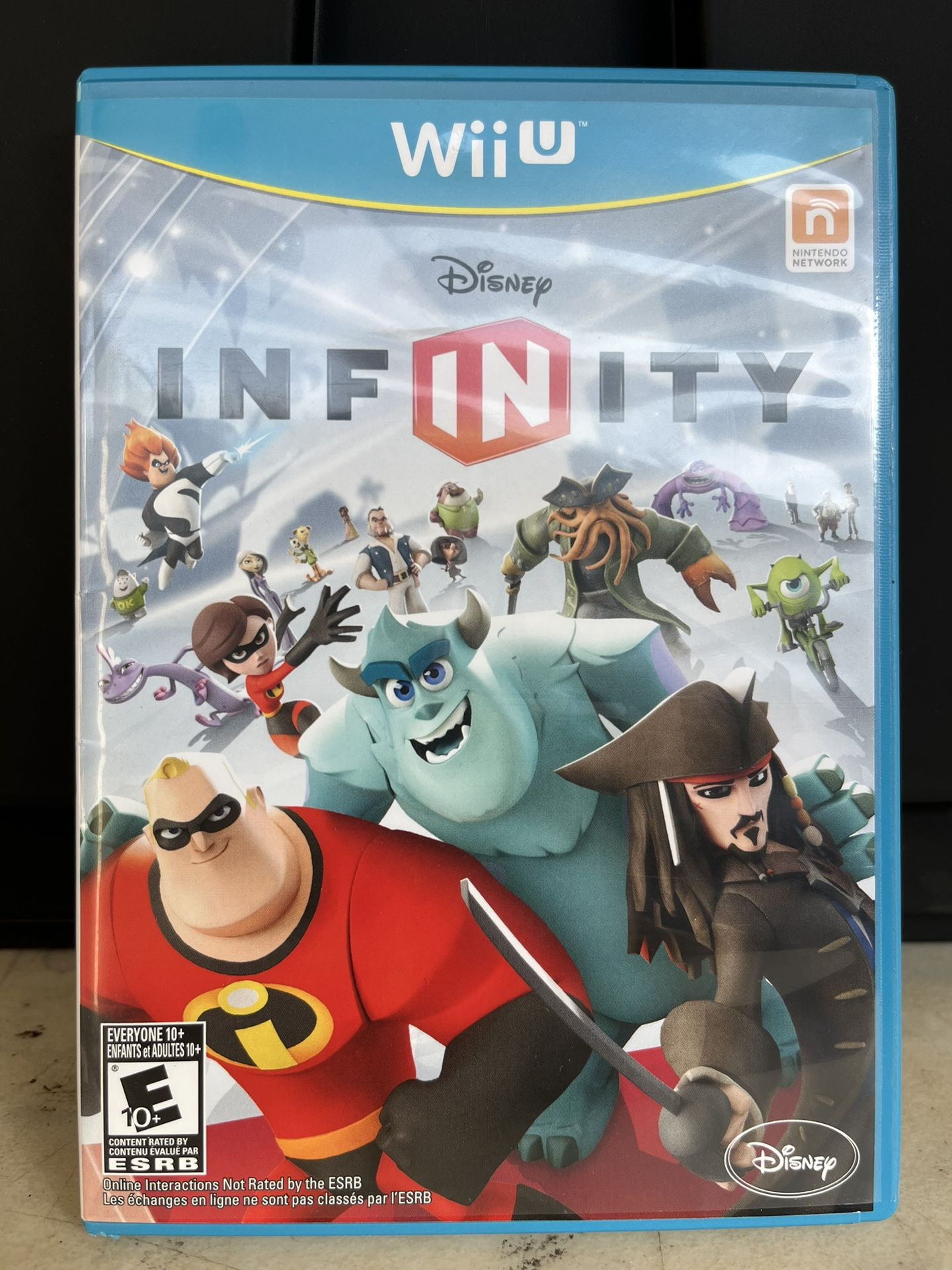 Disney Infinity Nintendo Wii U Video Game Used