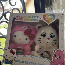 Hello Kitty Care Bears 2 pack