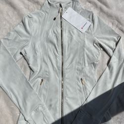 Light Ivory Gold Lulu Define Jacket 