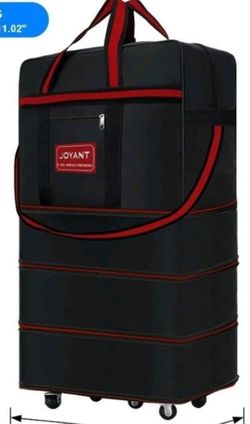 EXPANDABLE DUFFLE LUGGAGE BAG