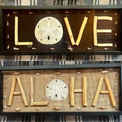 Handmade Driftwood Shadow Box – Custom Coastal Beach Wall Art