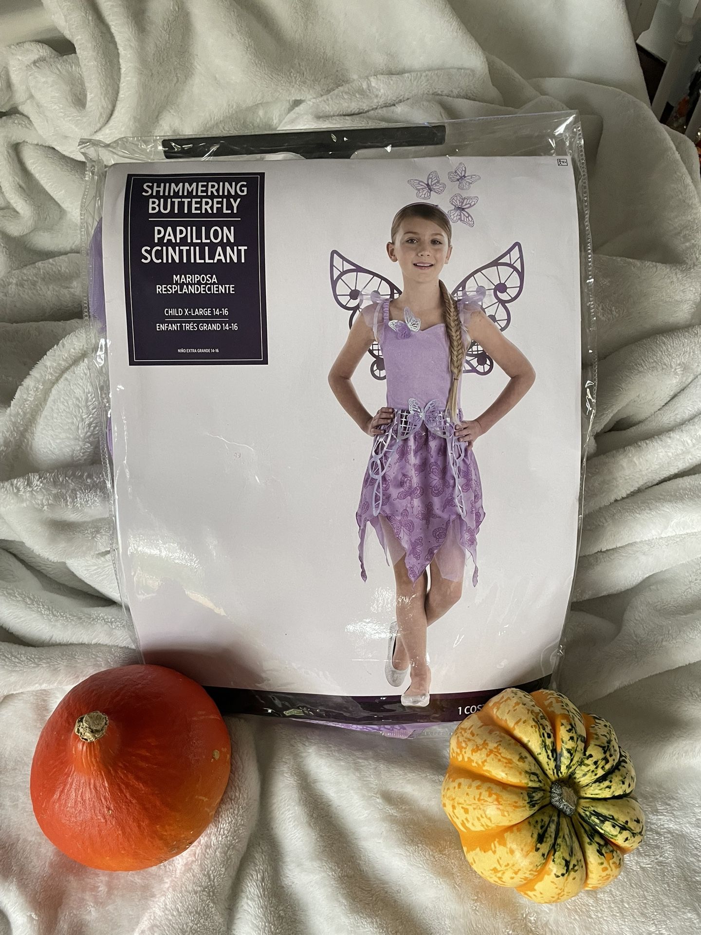 Shimmering Butterfly Girls Costume 