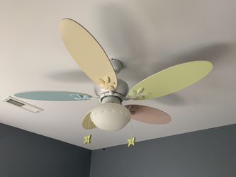 Gently Used Ceiling Fan/ Light