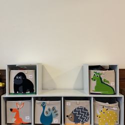 Kids Toy Storage & Bench