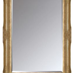 La Pastiche Victorian Gold Finish Framed Wall Mirror