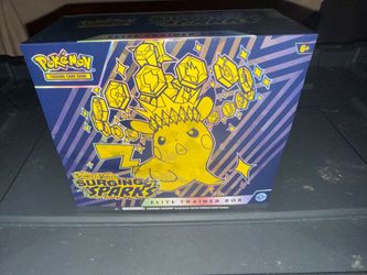 Pokemon Surging Sparks Elite Trainer Box!