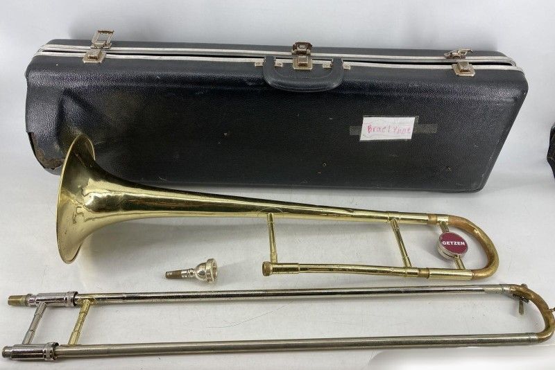 Getzen Trombone With Case