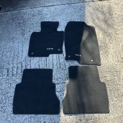 FLOOR MATS MAZDA CX-5 2017-2021 KJK9-68666, KBG6-68G40, KBG6-68G30, KB7W-68667