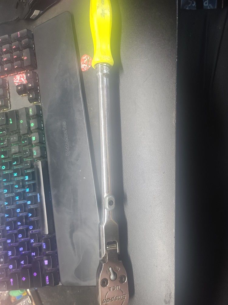 Snap On 1/2 Locking Ratchet High Viz SHXD80B