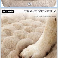 Brand new Dog Bed with Shredded Foam Filling, 35" * 25"(M)