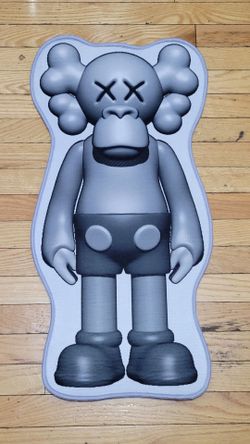 KAWS Character Accent Rug