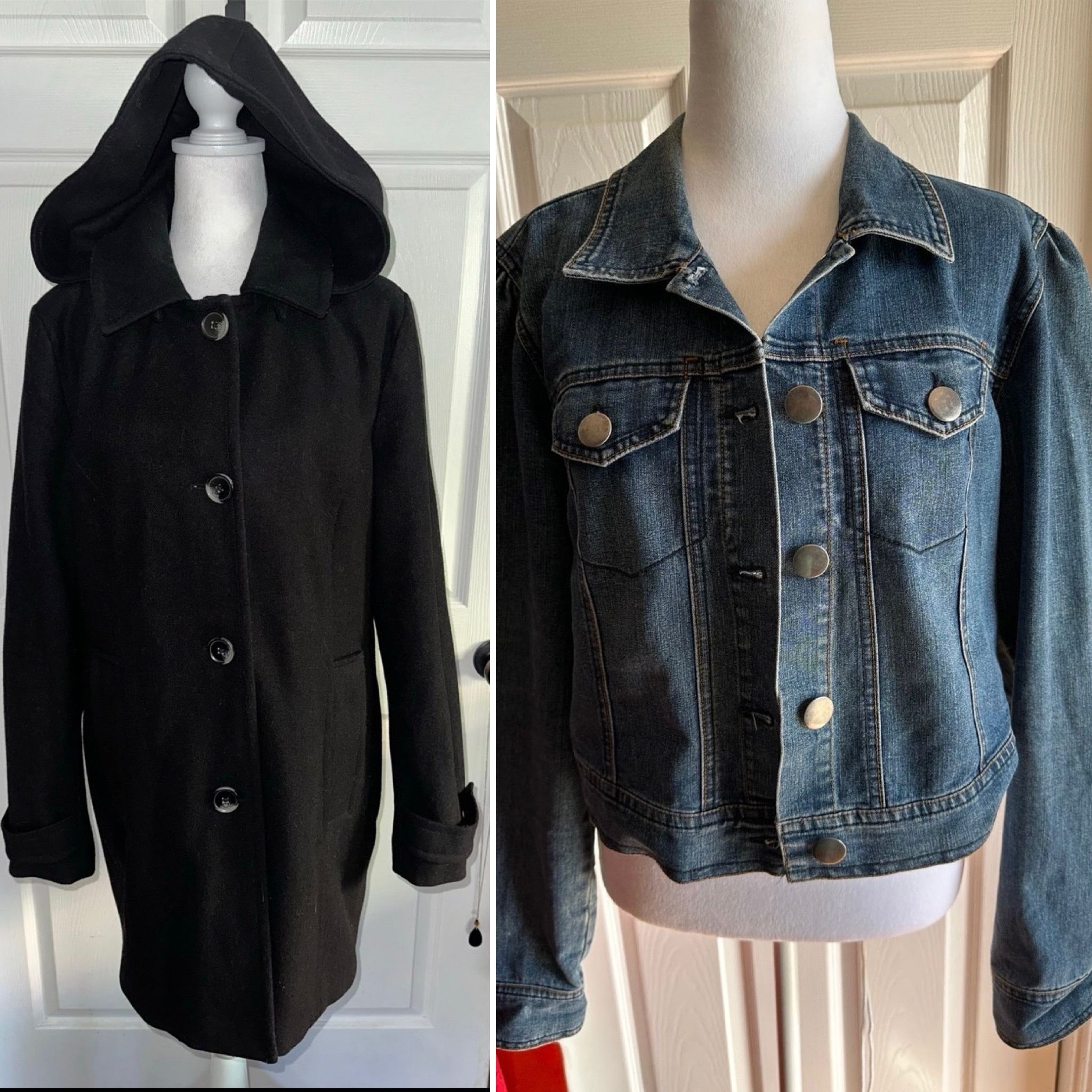 Women’s Coat and Denim Jacket X-LARGE
