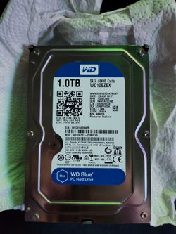 WD Blue 1TB 3.5" SATA Hard Drive
