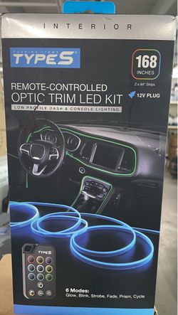 Interior remote controlled led kit