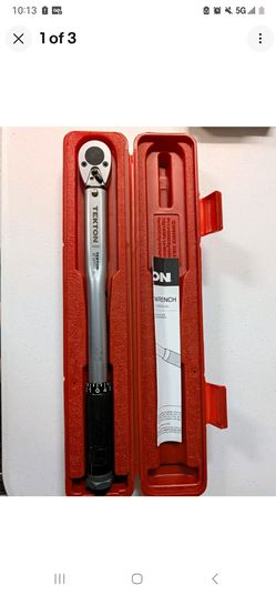 Tekton 3/8 Tourqe Wrench,Ratcheting