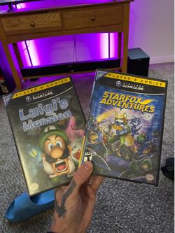 Luigi mansion / Starfox adventures GameCube