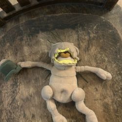 Vintage Disney Store A Bugs Life PT Flea Bug Bean Bag Plush Stuffed Toy 
