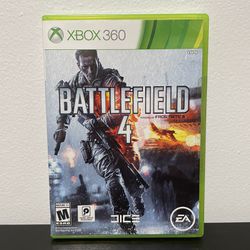 Battlefield 4 Xbox 360 LIKE NEW STICKER SEALED CIB War Video Game
