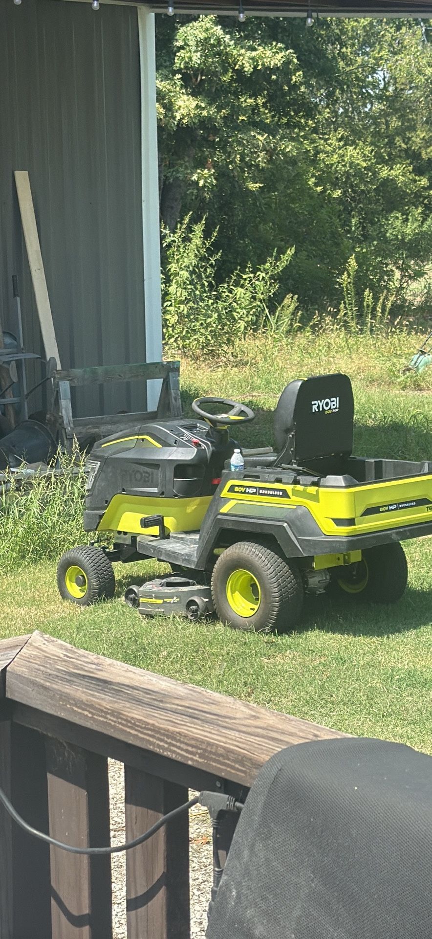 Ryobi 80v Electric Riding Lawn Mower