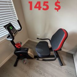 Recumbent Exercise Bike – $145