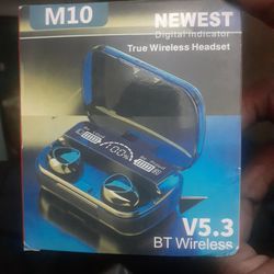 M10 Bluetooth Wireless Earbuds Version 5.3