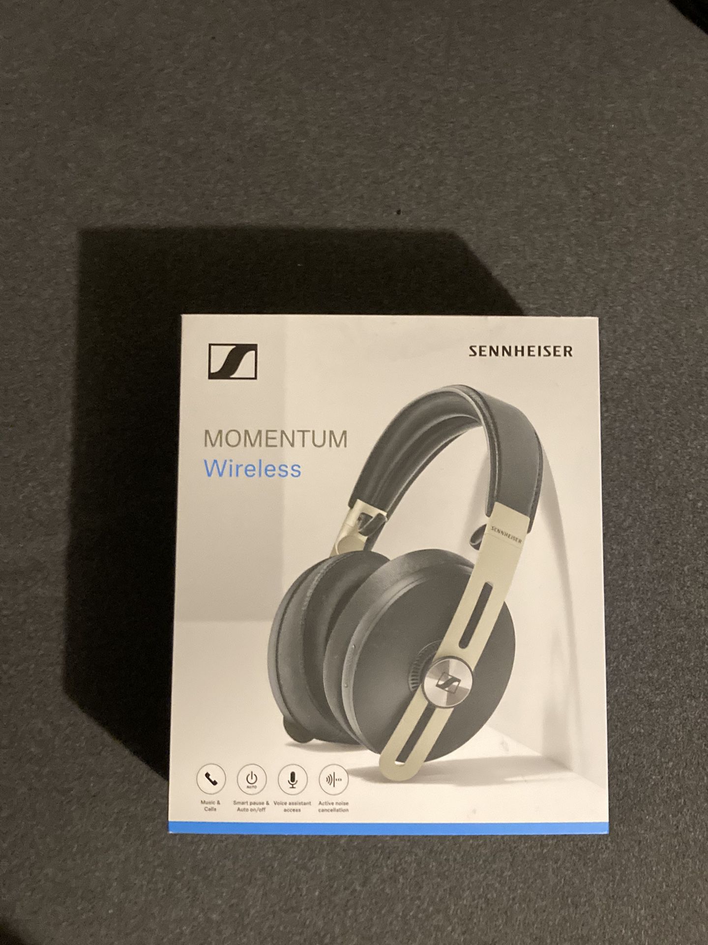 Sennheiser Momentum 3 Wireless Bluetooth Noise Canceling Audiophile Headphones 