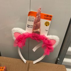 Girls Easter Bunny/Unicorn Headbands NWT
