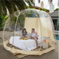 10x10 bubble tent with accessories *PRICE IS FINAL*