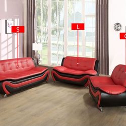 🔥Brand New 3 Piece Sofa Set -Multiple Colors