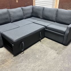 Wayfair Sleeper Sectional w/ Storage – Like New