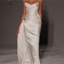 Romona Keveza Strapless Wedding Gown