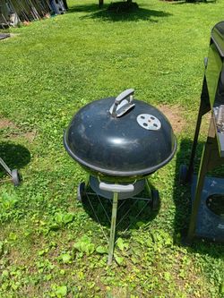 Weber charcoal grill