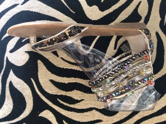 Ladies Zigigirl Jeweled Sandals