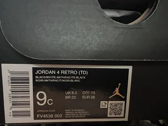 Jordan Retro 4 Fear