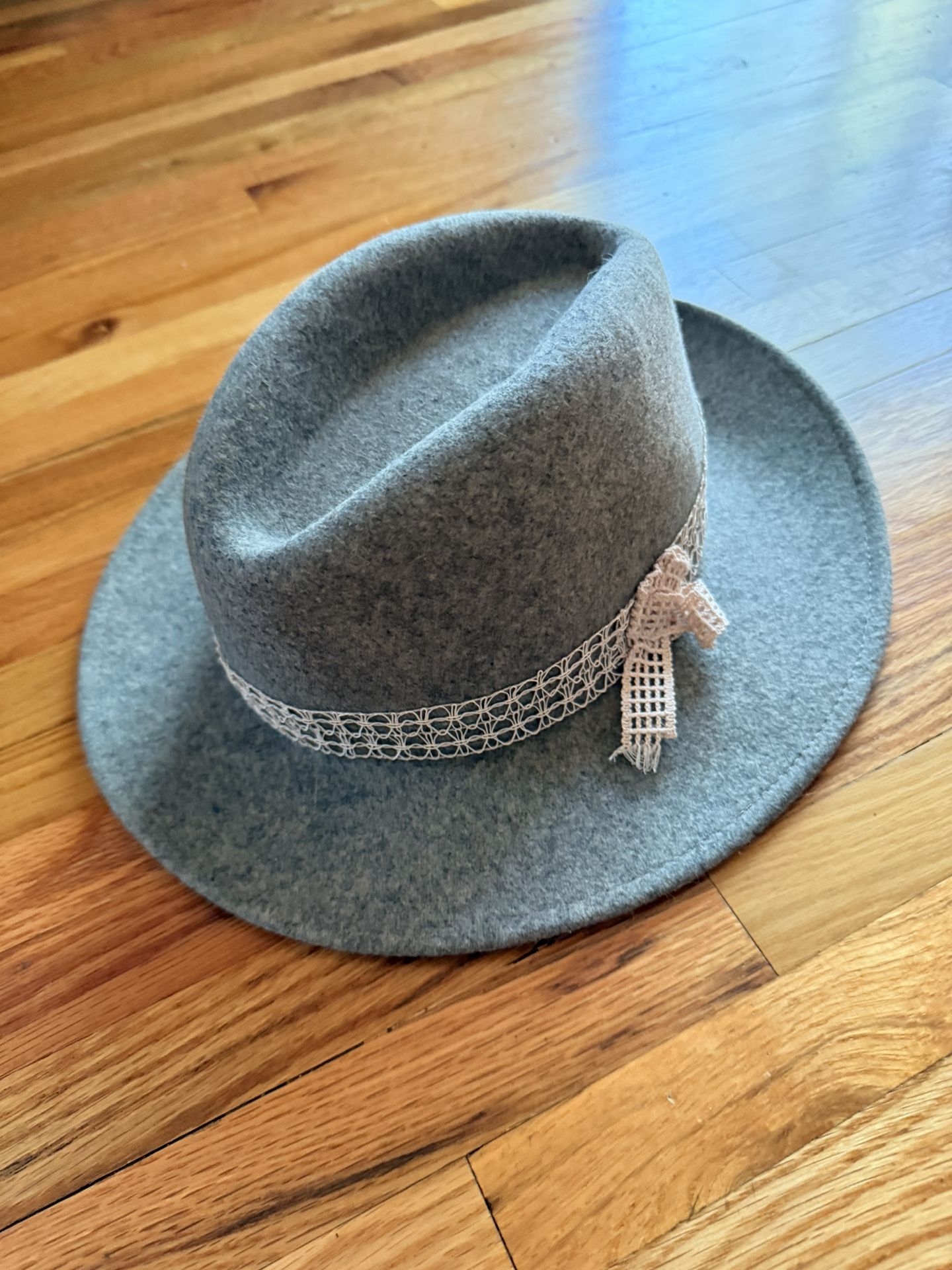 Gray Felt Hat