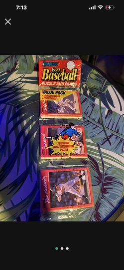 Donruss 1989 Baseball Puzzle & Cards