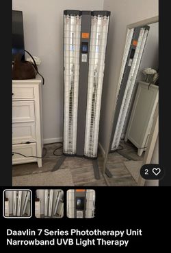 Daavlin 7 Series Phototherapy Unit Narrowband UVB Light Therapy