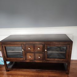 Buffet Long 56" W 20" High  30"  Solid Wood  Pick Up In Bridgeport 