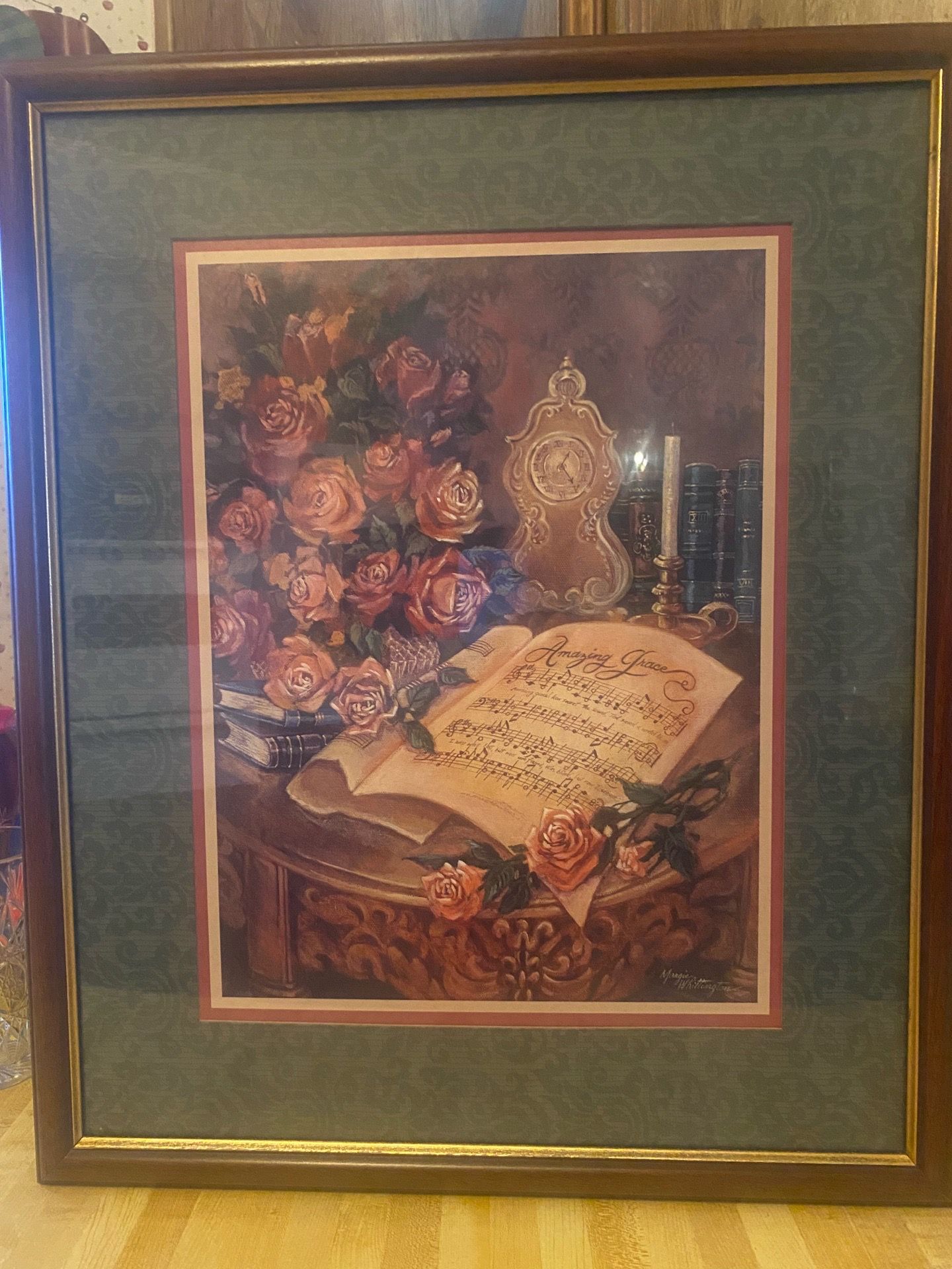 Amazing Grace framed Print
