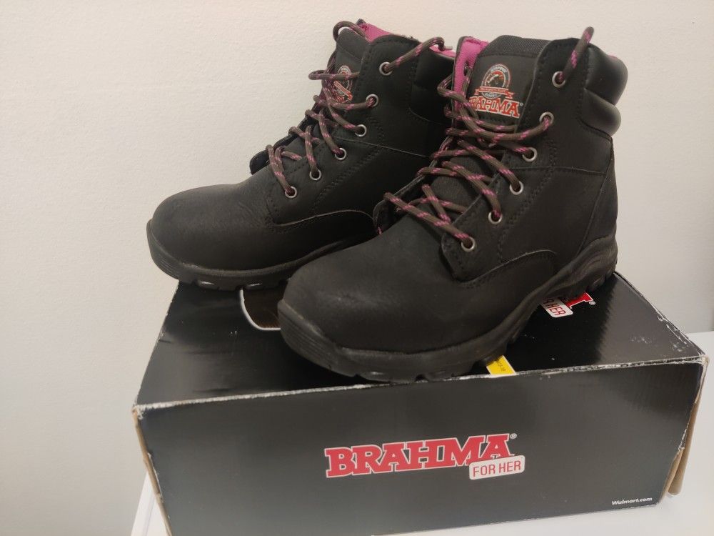 Women's Brahma Steel Toe Boots