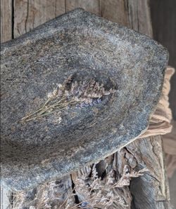 Vintage stone bowl