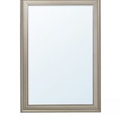 Mirror, silver-colour, 91x130 cm