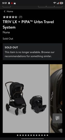 triv™ lx + pipa™ urbn travel system