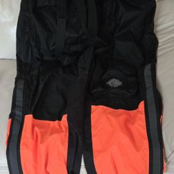 Harley Davidson Pants Mens 3X Black Motorcycle Rain Waterproof