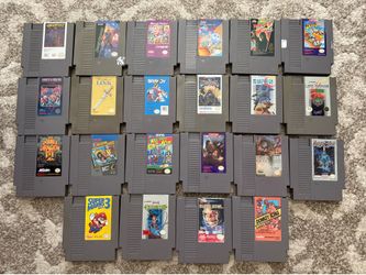 Nintendo nes games 20 each